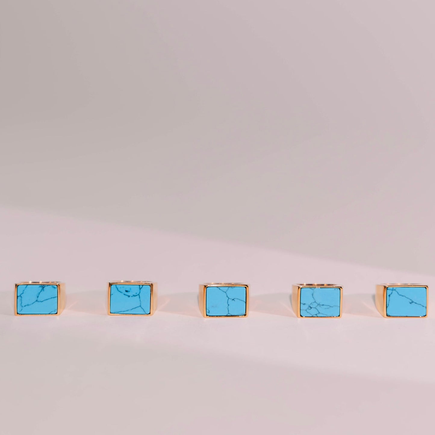 STONE SIGNET IN TURQUOISE