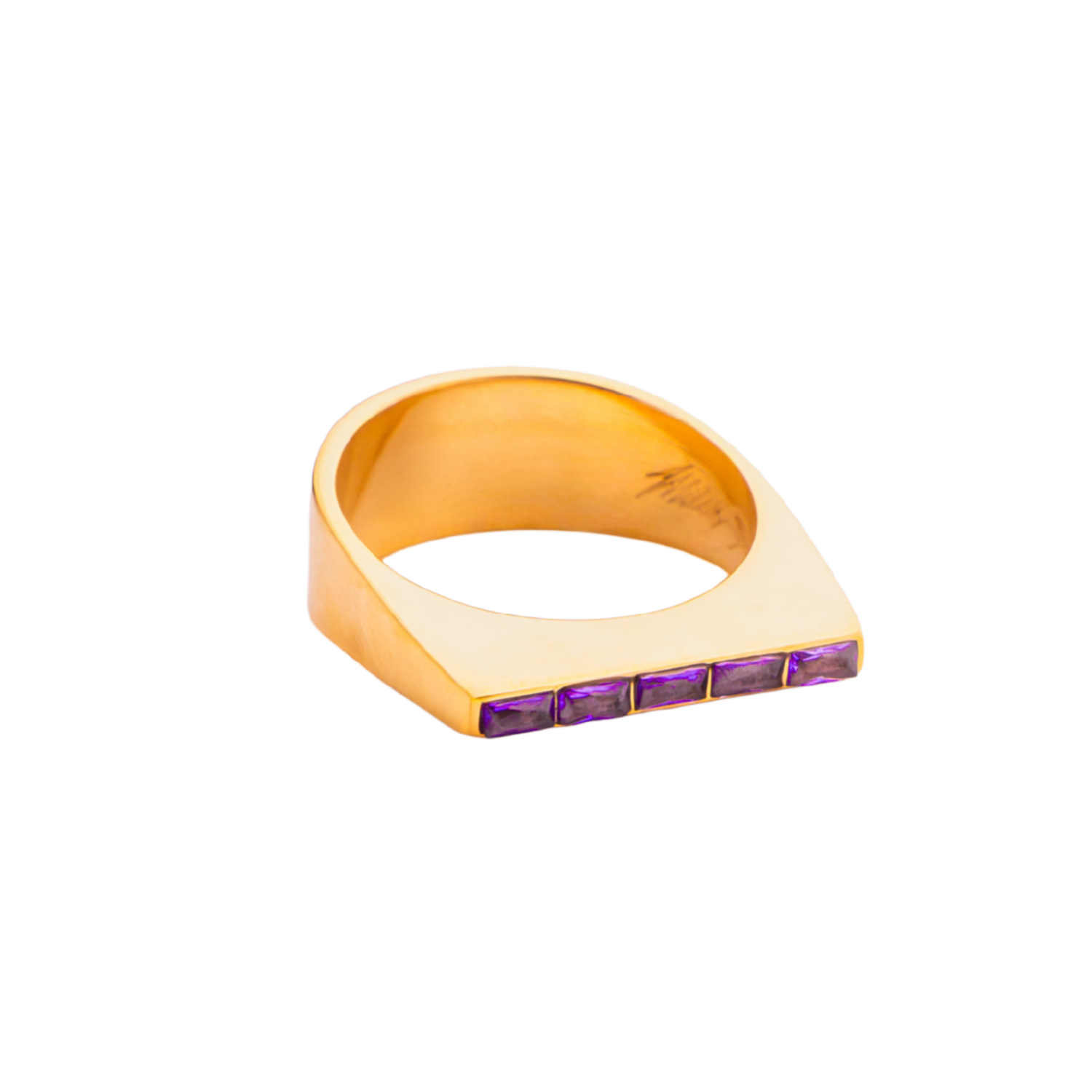 Diamond Back in Gold & Violet