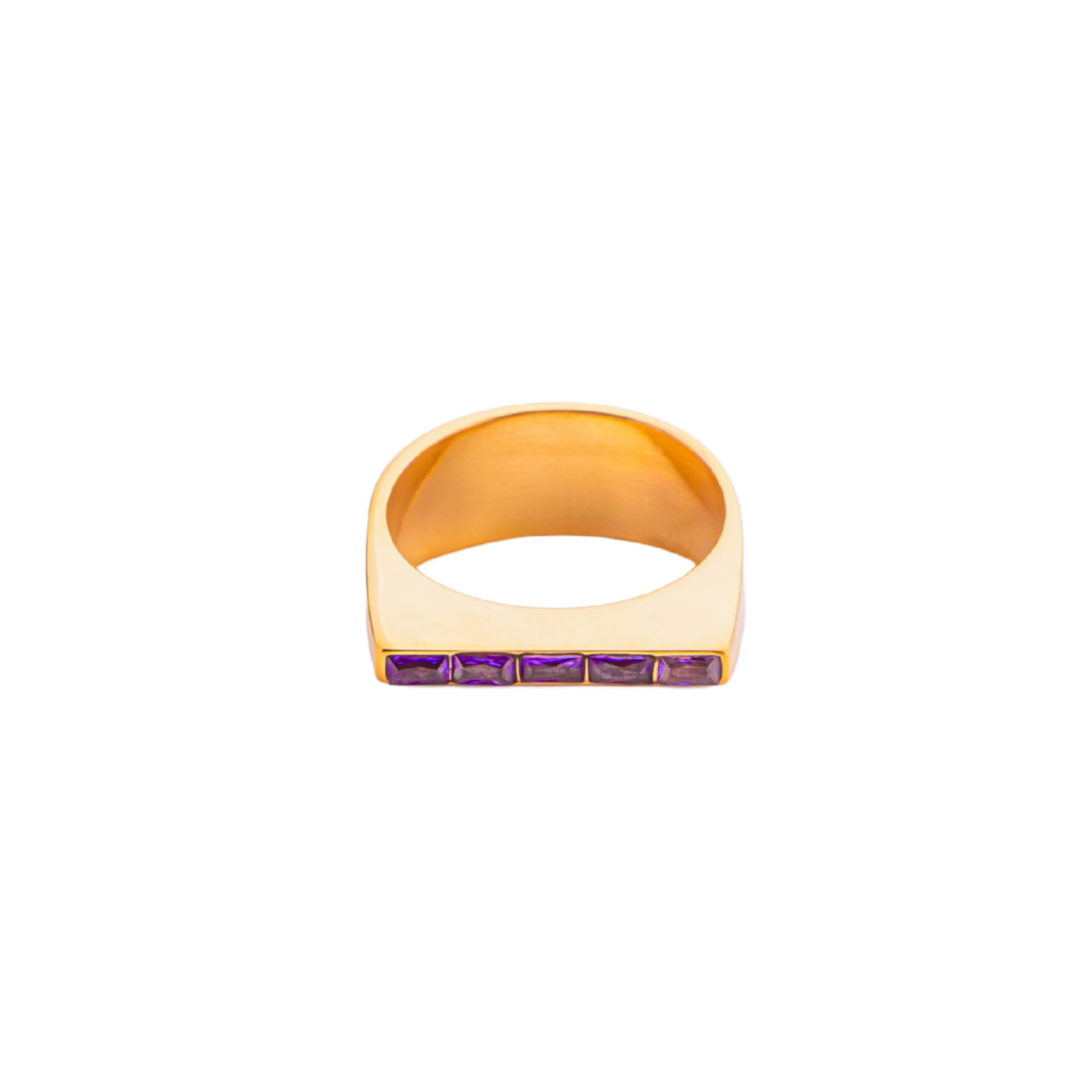 Diamond Back in Gold & Violet