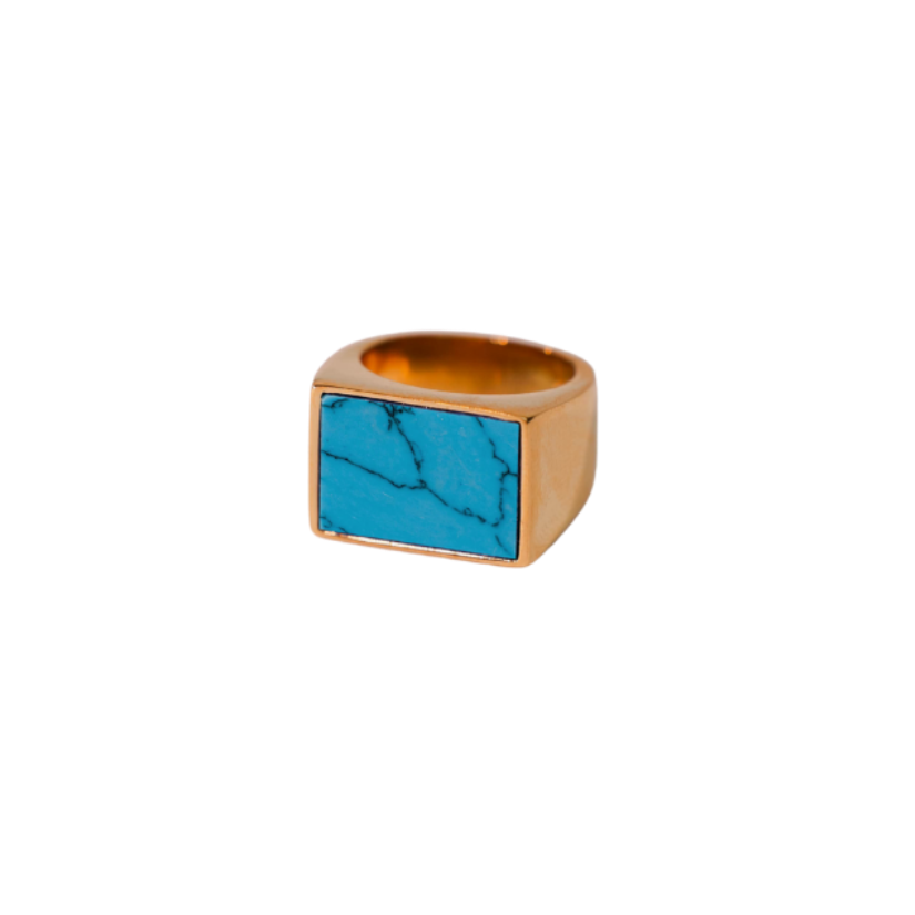 Turquoise Stone Signet