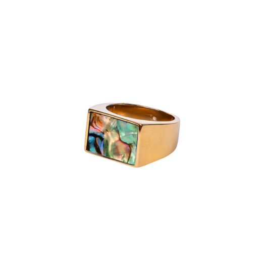 Abalone Stone Signet