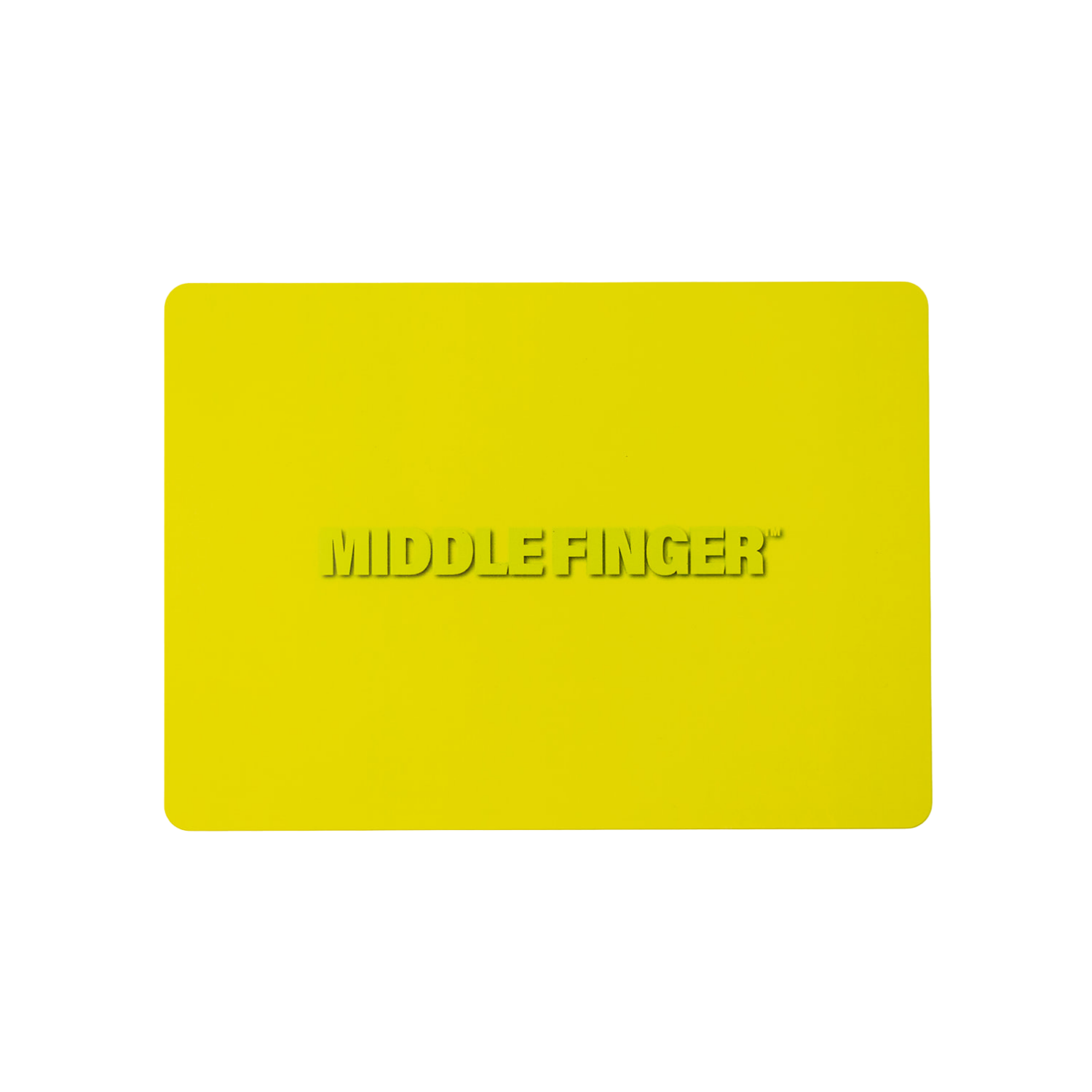 Middle Finger Gift Card